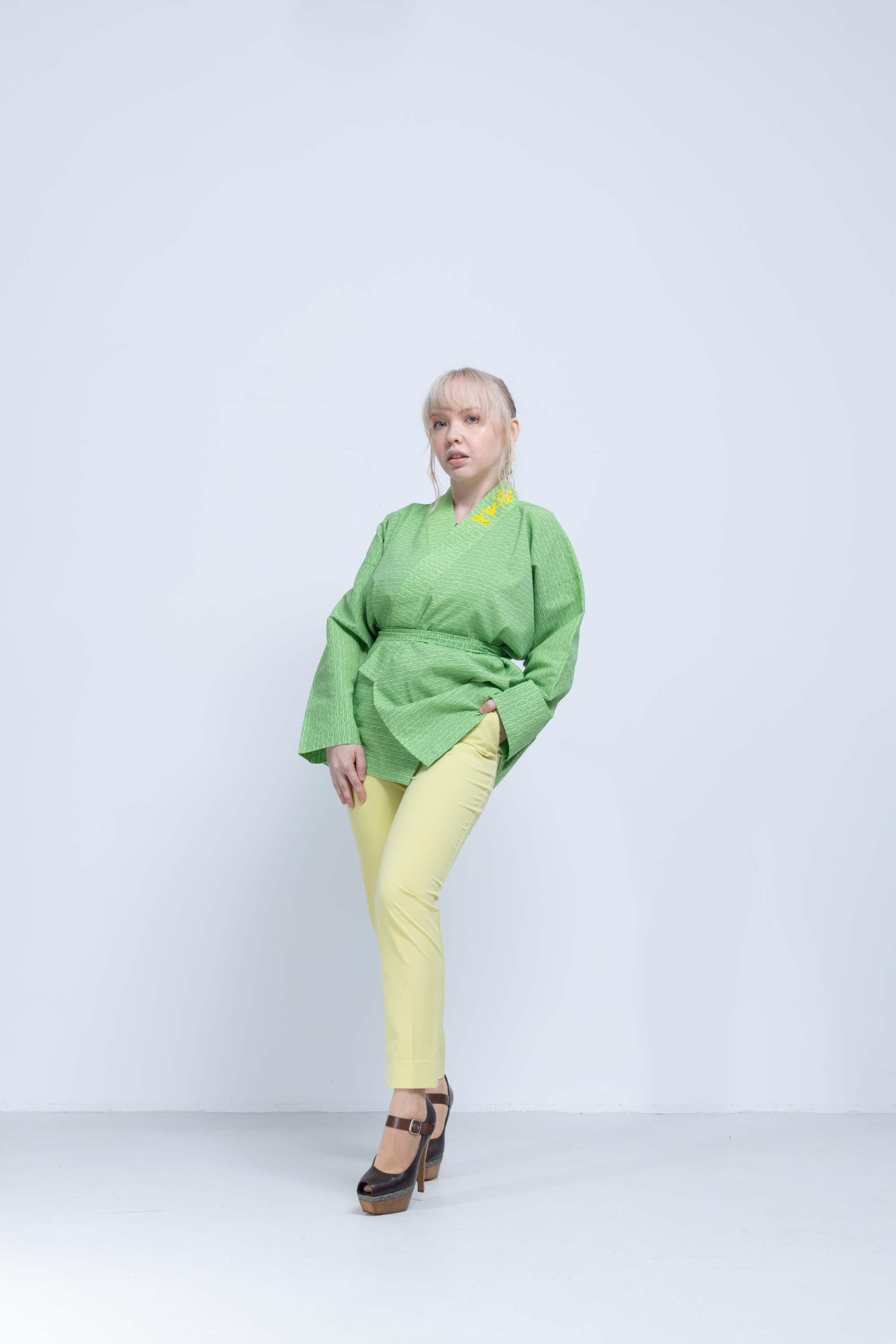 OHARAME KIMONO JACKET / 抹茶-matcha-