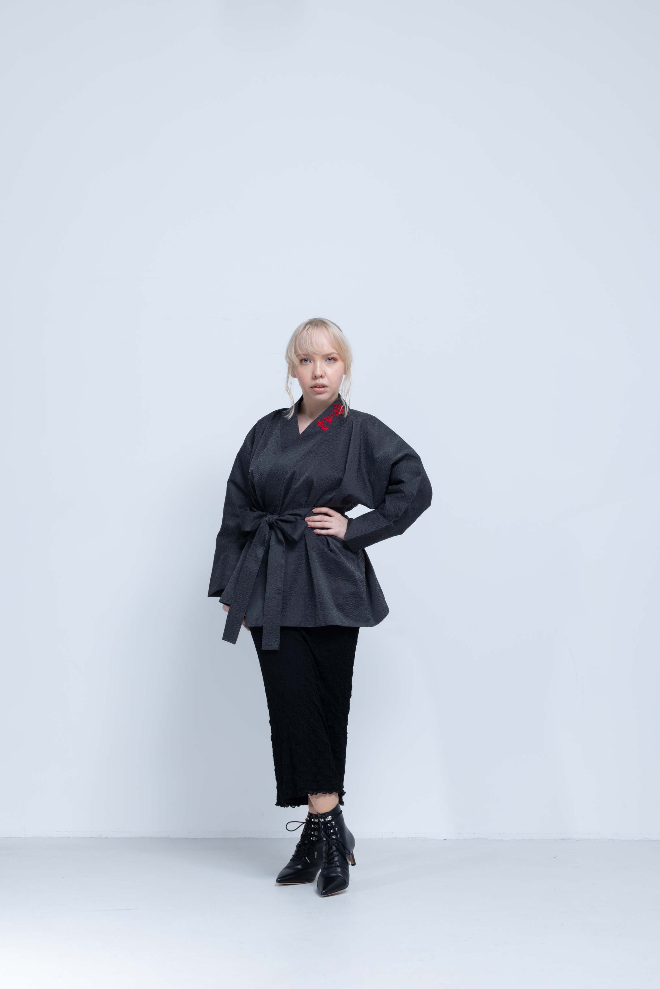 OHARAME KIMONO JACKET / red / 墨-sumi-