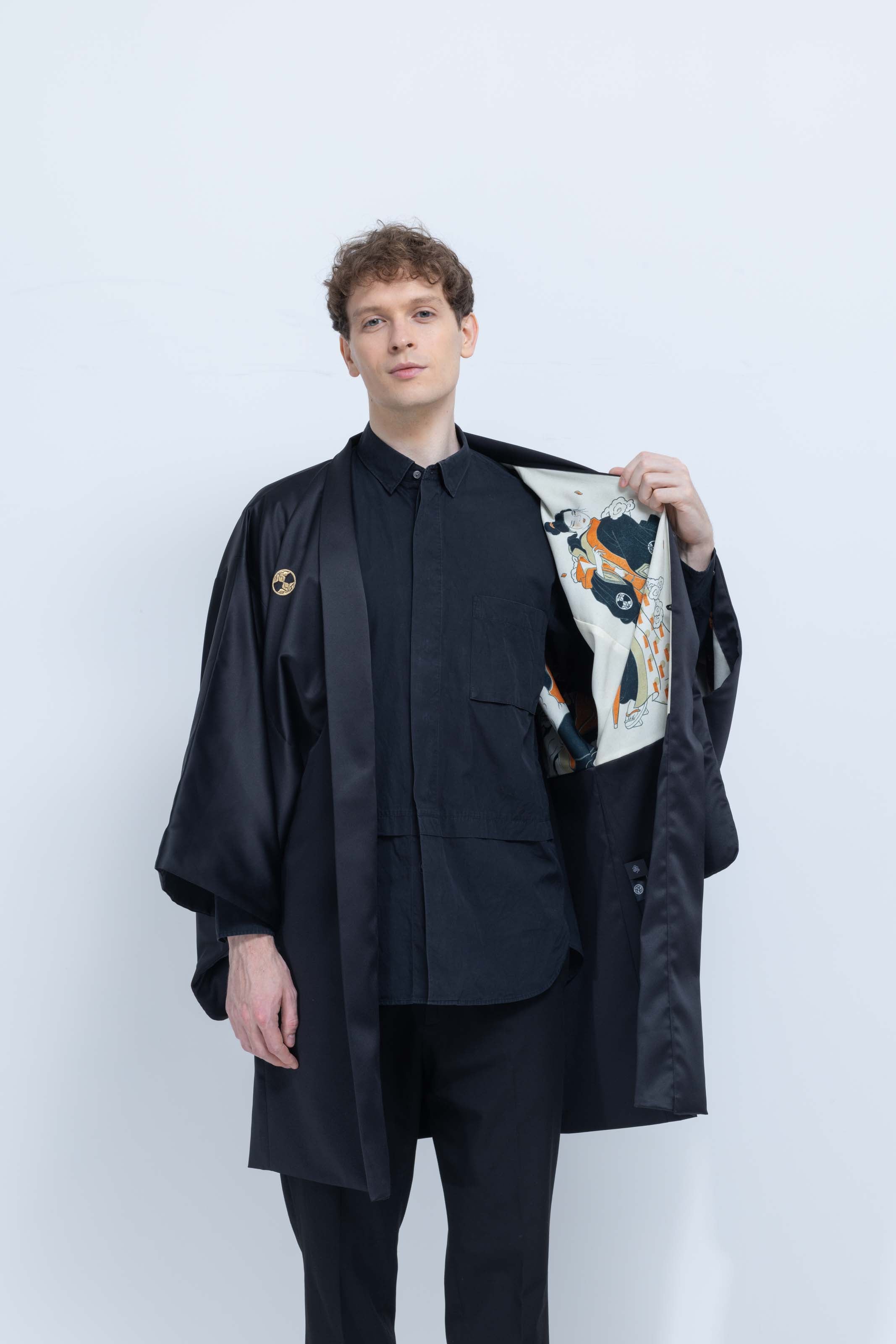 KUROMONTSUKI HAORI - ICHIRAKU STUDIO, Tokyo