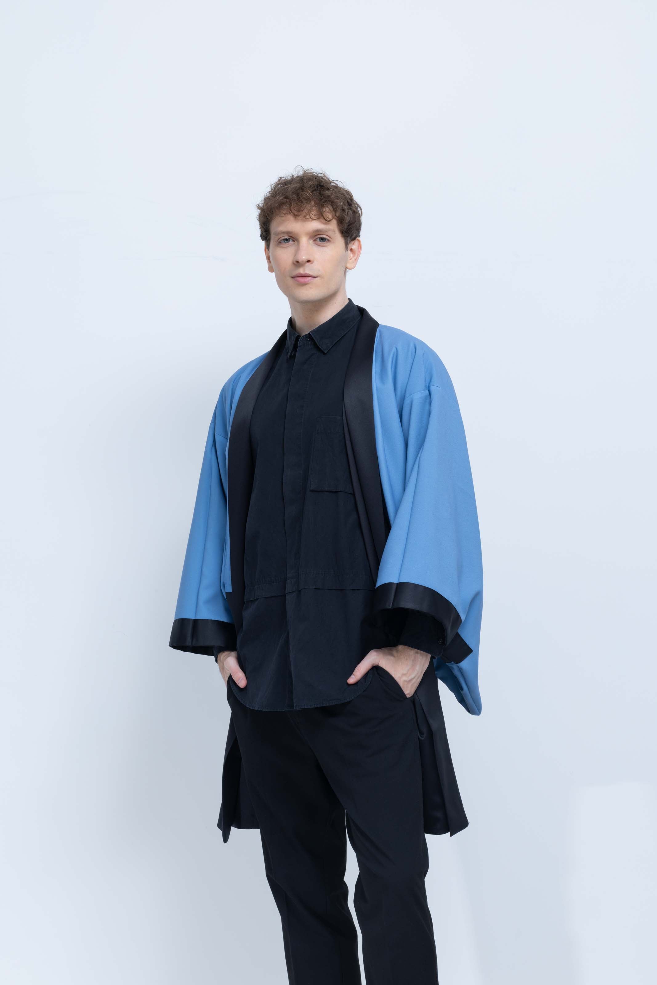 KUROMONTSUKI HAORI - Maiko, Fuji