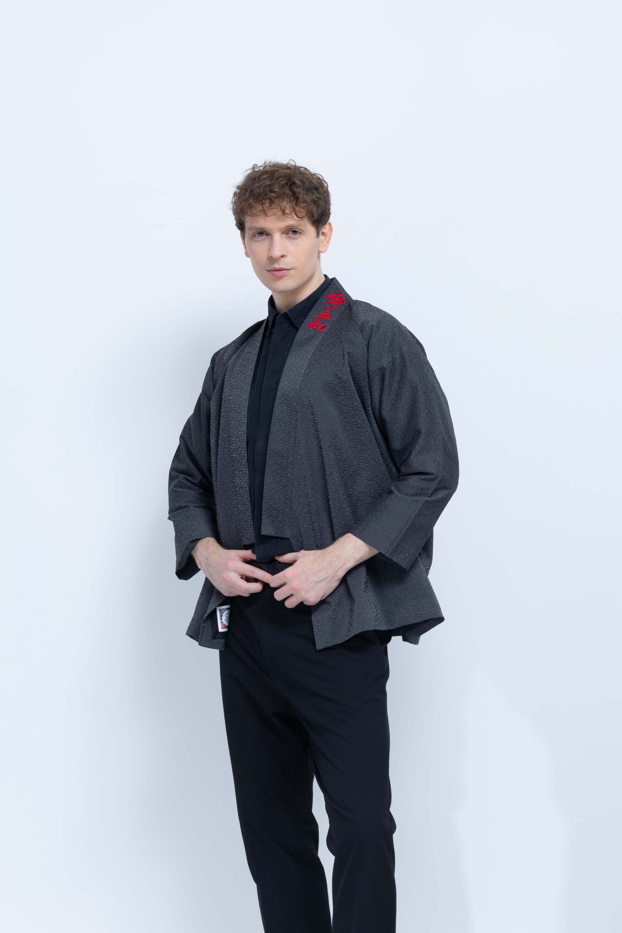OHARAME KIMONO JACKET / red / 墨-sumi-