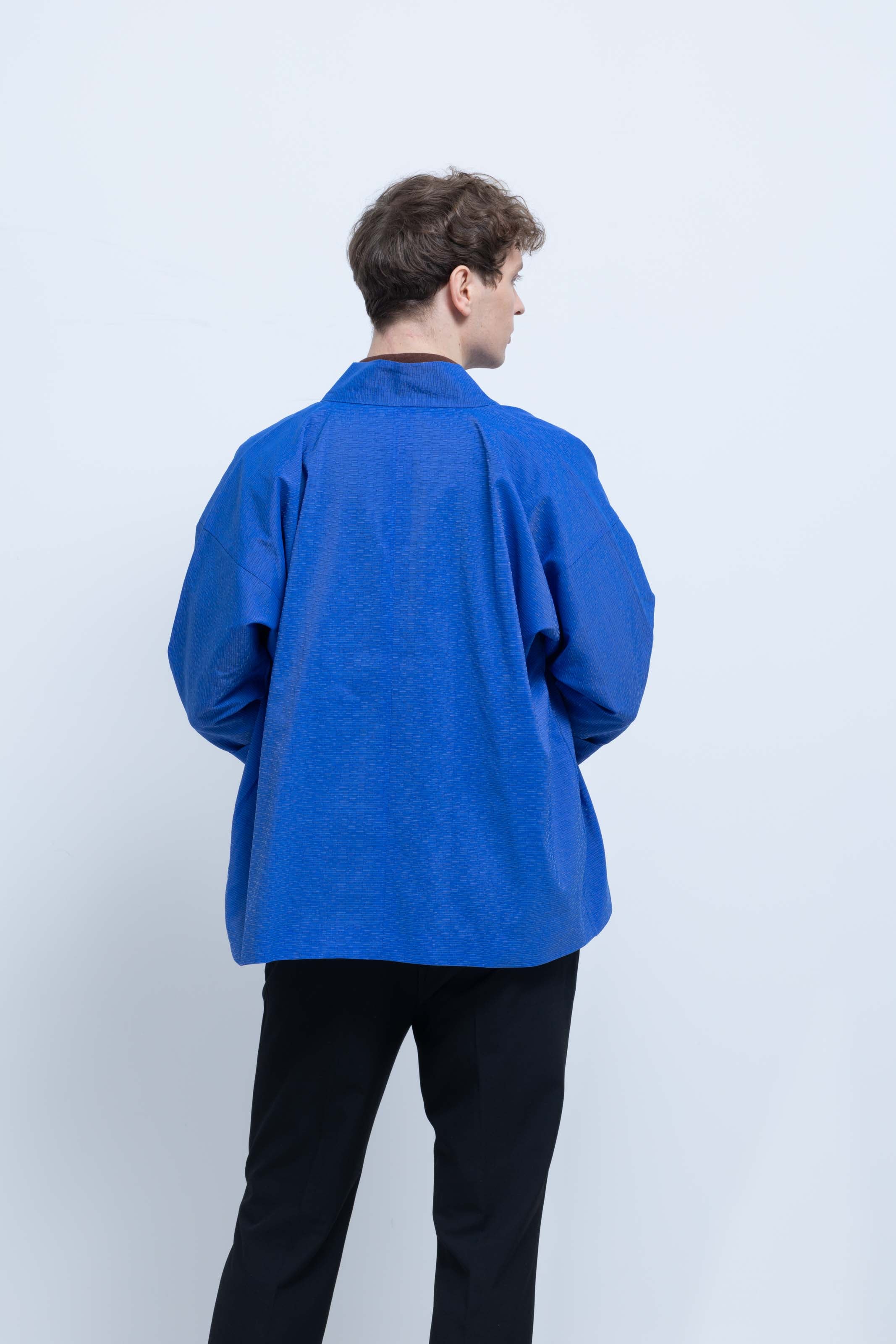 OHARAME KIMONO JACKET / 碧-ao-
