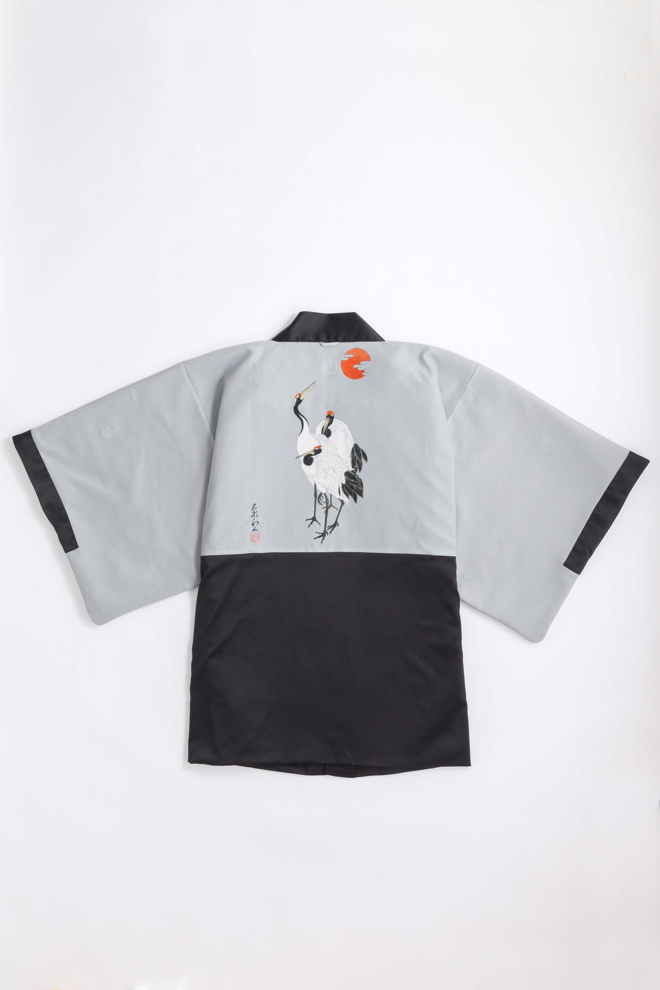 KUROMONTSUKI HAORI - Tsuru, Tsuki